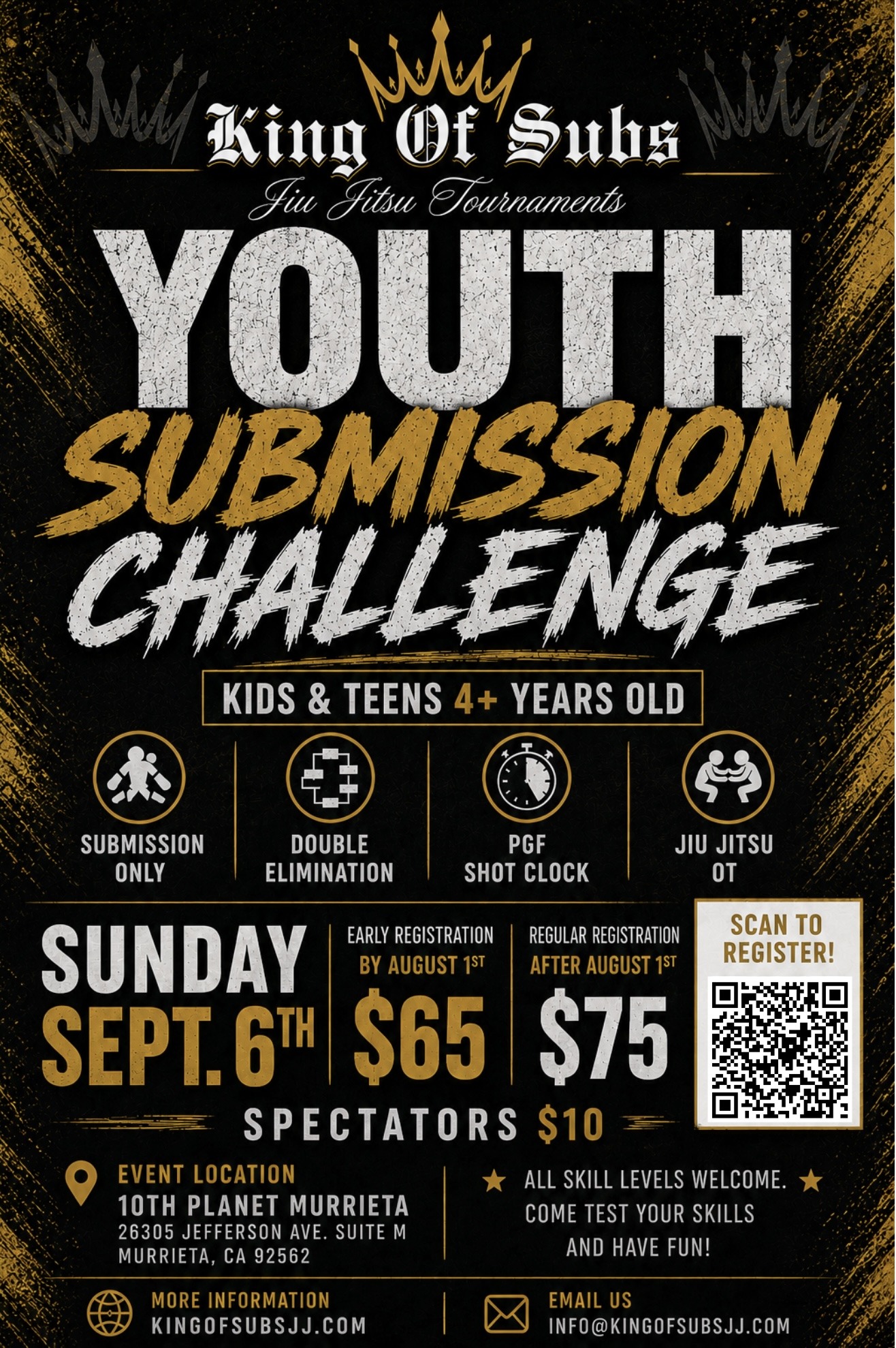 Youth Submission Challenge flyer